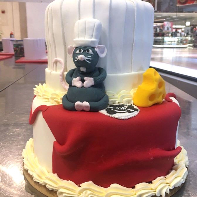 ratatouille birthday cake